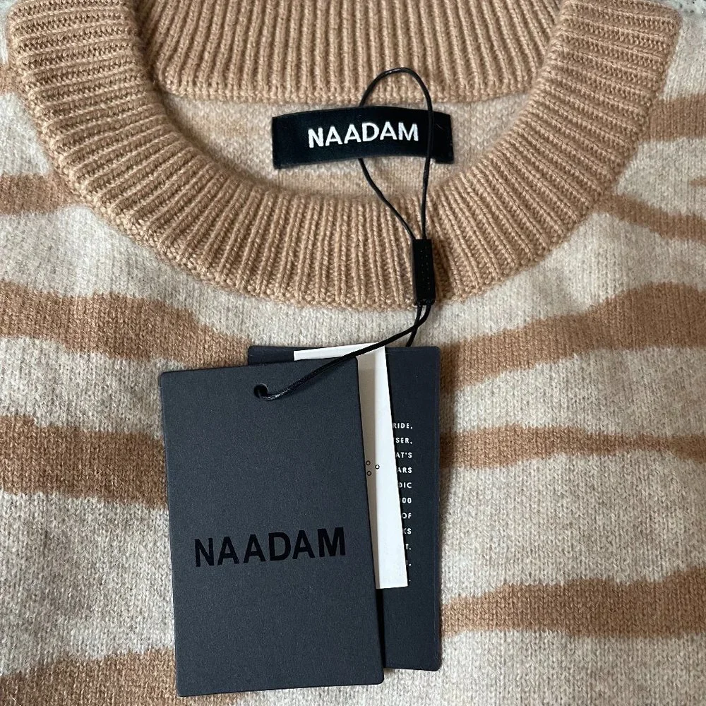 Tiger Stripes Cashmere Sweater from Naadam - Picture 8 of 9